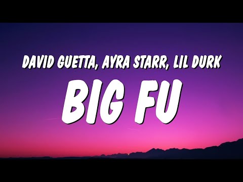 [1 HOUR] David Guetta, Ayra Starr & Lil Durk - Big FU (Lyrics)