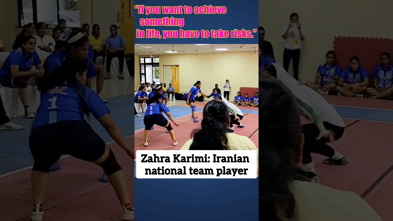 Zahra Karimi: Iran’s Fearless Kabaddi Raider Making Global Waves