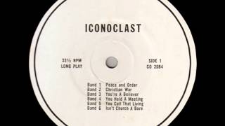 ICONOCLAST You Held A Meeting (1968?) unknown private Outsider Xian Folk LP