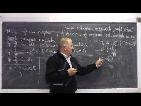 2/2 Lectia 786 Probleme cu fractii Metoda figurativa folosita pt. a face operatii cu fractii Clasa 4