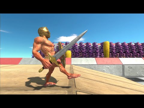 The Death Run Show of Achilles -- Animal Revolt Battle Simulator