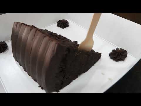 Triple chocolate gateau at Moddy's, Kotagiri.