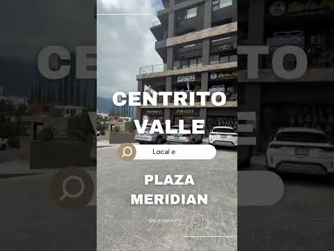Local comercial en renta en Plaza Meridian, Del Valle, San Pedro | 40 m² | $20,000 + IVA