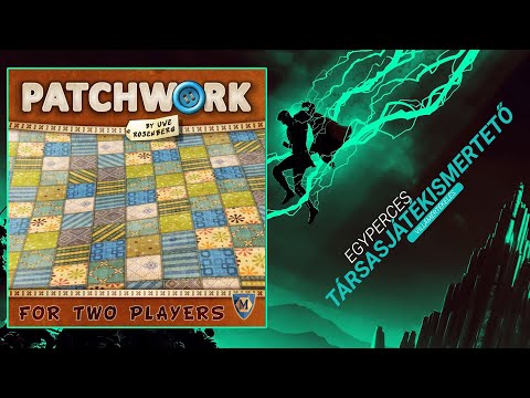 #121. Patchwork | Egyperces társasjátékismertető - Game-Obscura