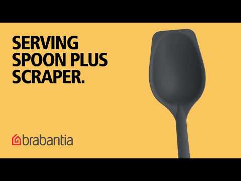 TASTY+ | Serving Spoon and Scraper in one! | Brabantia |