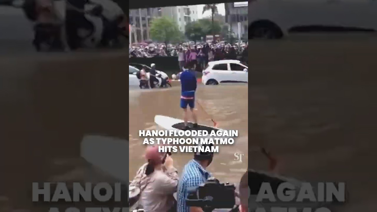 Hanoi floods for second time in a week