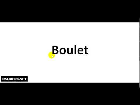 How to pronounce Boulet