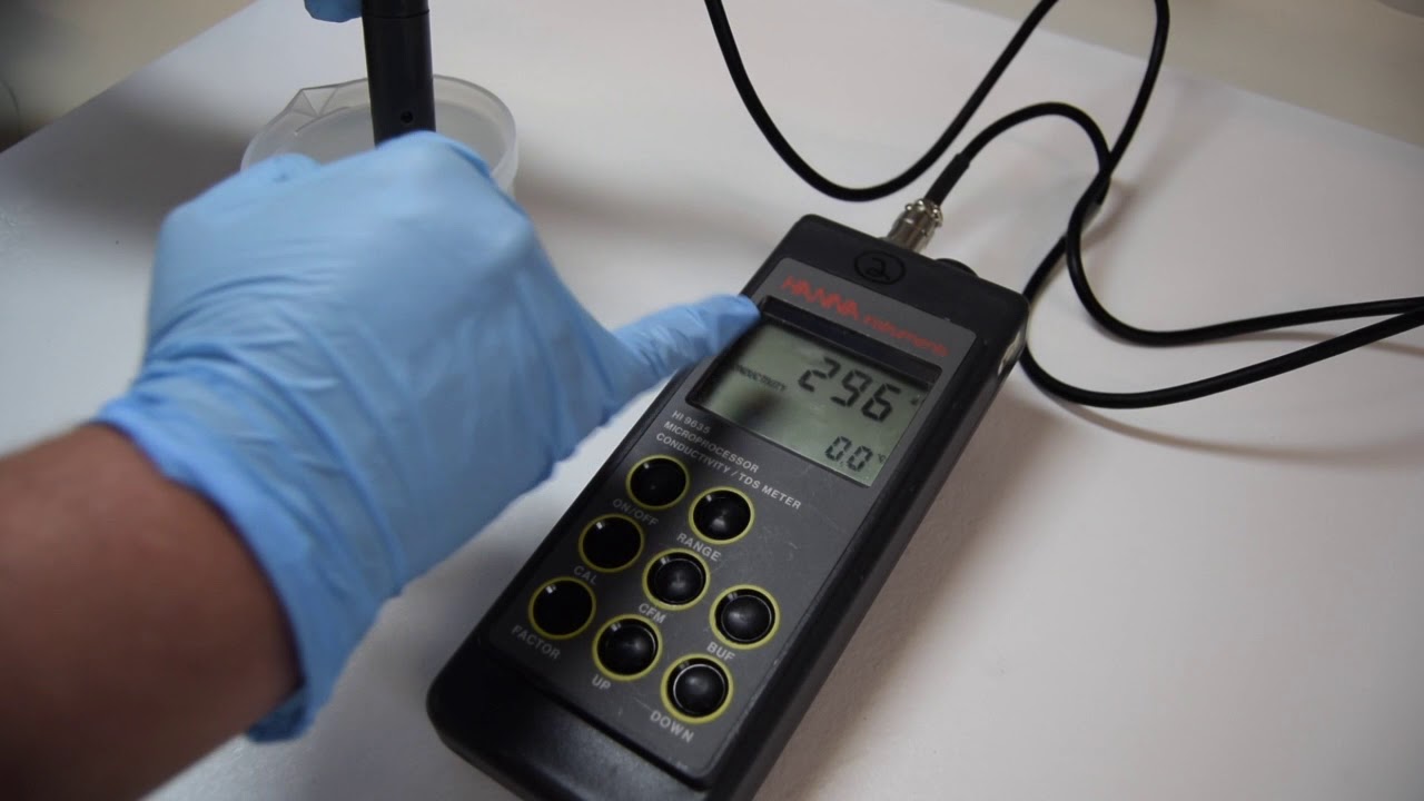 How to Use a Conductivity Meter