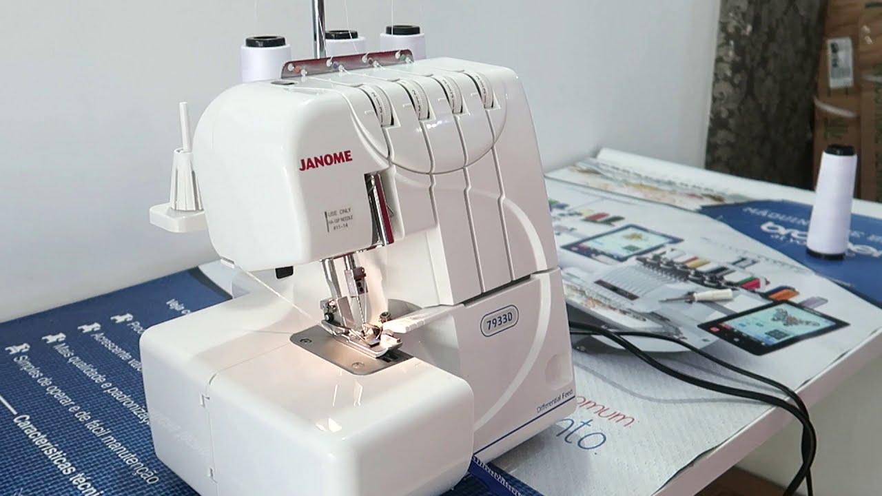 ULTRALOCK JANOME - PRINCIPAIS FUNÇÕES