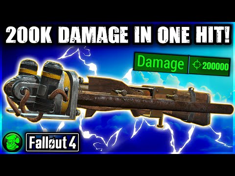 Fallout 4: 200K Damage Weapon + Infinite Ammo