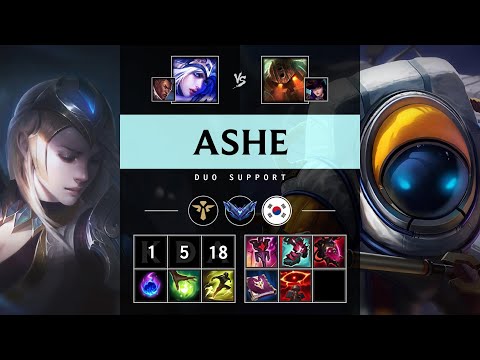 Ashe Support vs Nautilus - KR Diamond Patch 25.11