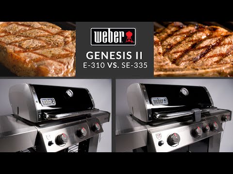 Weber Genesis II E-310 vs SE-335 Special Edition Grill Comparison Video