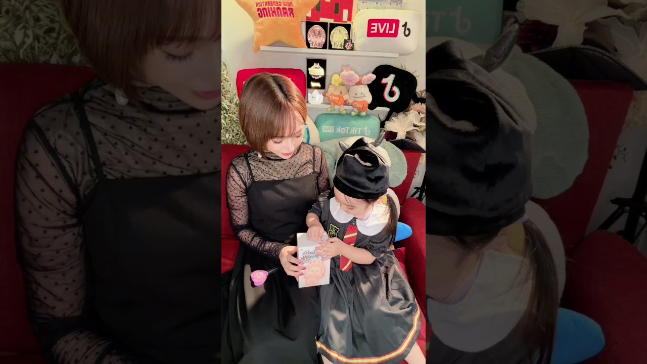 3歳児のラブブ開封🥰❤️#ラブブ