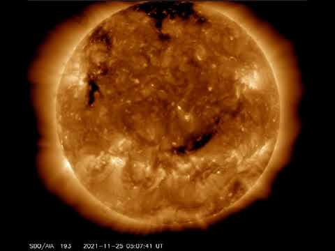 11 25 2021 CME (SDO) Earth Directed