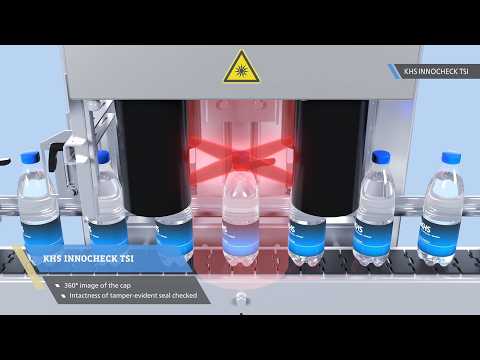 Intelligent KHS Innocheck TSI inspection system for reliable cap inspection