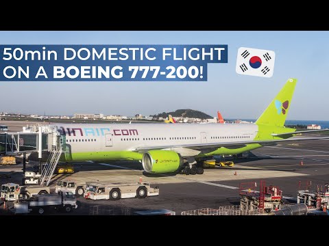 TRIPREPORT | Jin Air (ECONOMIA) | Boeing 777-200ER | Seul Gimpo - Jeju
