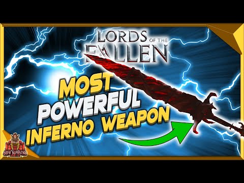 Lords Of The Fallen Most Powerful Inferno Weapon - How To Get The Fallen Lord's Sword