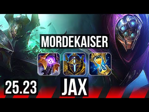 MORDEKAISER vs JAX (TOP) | 13/2/8 | KR Master | 25.23