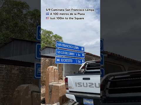 SAN FRANCISCO LEMPA: A 100 metros de la Plaza 🏁 Almost at the Square (5/9) #shorts