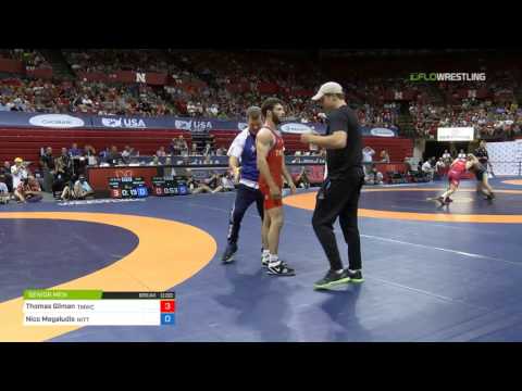 57 Semi - Thomas Gilman (TMWC) vs. Nico Megaludis (Nittany Lion/TMWC)