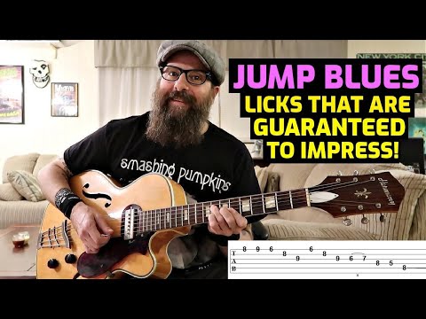 Wanna Sound Great Playing Jump Blues?  Learn These Licks to Sound Awesome!