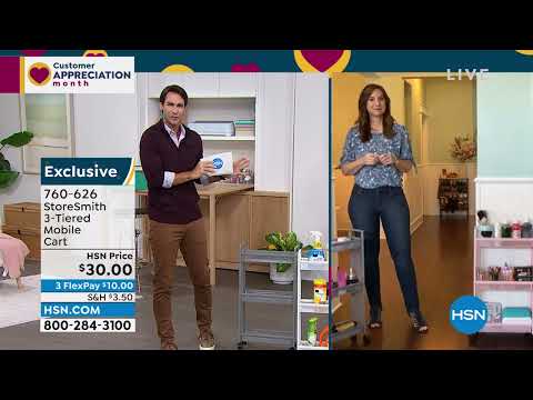 HSN | StoreSmith Home Organization Up To 50% Off 04.26.2022 - 08 AM