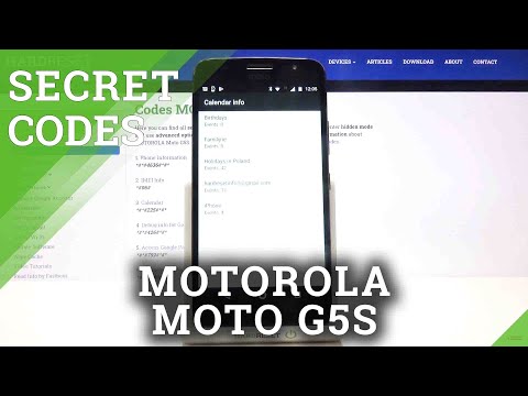Secret Codes in MOTOROLA Moto G5S – Open Hidden Modes & Info