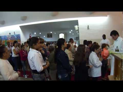 Festa 2012 em honra a Stª Rita Benção e Missa dos Enfermos.MP4