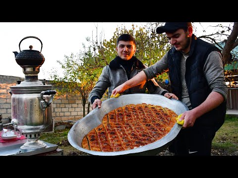 Traditional Azerbaijani Baklava Recipe | Country Life, Azerbaijan Cooking