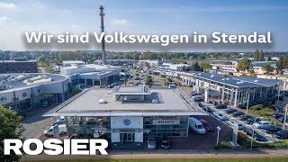 Herzlich willkommen in der Autostadt ROSIER in Stendal. In diesem Video werfen wir einen Blick auf unser Volkswagen-Zentrum.