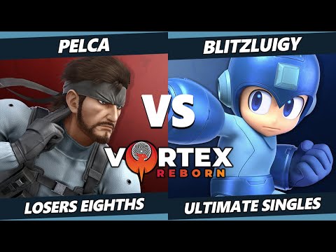 Vortex Legends 3 Top 8 - Pelca (Snake) Vs. BlitzLuigy (Mega Man) SSBU Ultimate Tournament