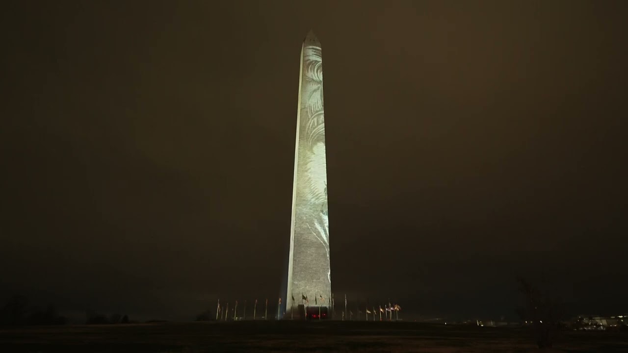 Freedom 250: The Full Washington Monument Light Show