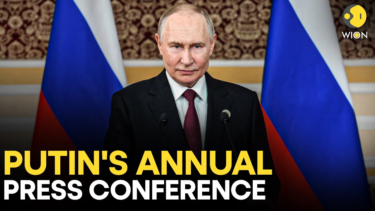 Putin LIVE: Vladimir Putin Holds Annual End Of Year News Conference, Russia To Choose Peace Or War?