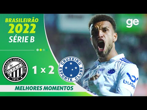Gols e lances de Operário x Cruzeiro