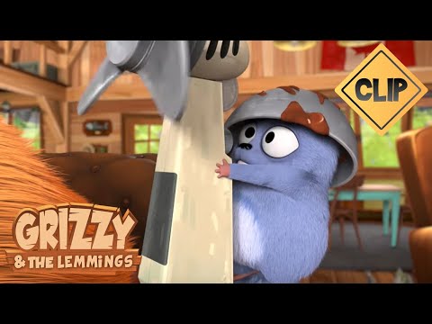 Grizzy contrôle les pensées des Lemmings - Grizzy & les Lemmings