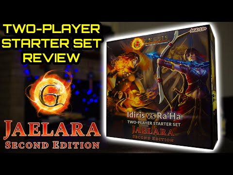 Genesis: Battle Of Champions Review! Idiris VS Ra'Ha Two-Player Starter Set Jaelara Second Edition