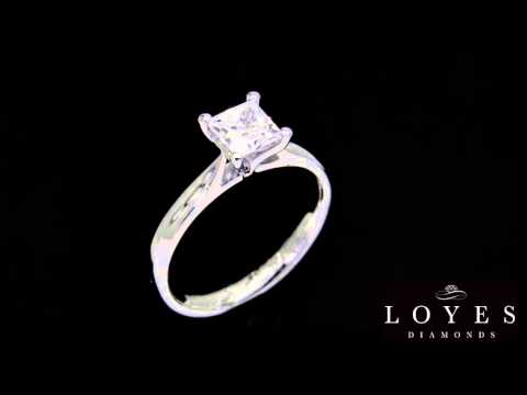 Princess Cut Diamond Ring – ‘Samantha’