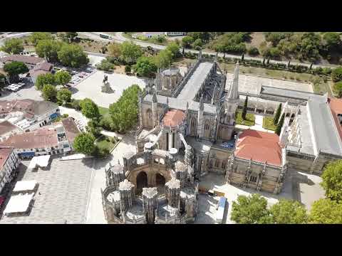 Vista Aerea do Mosteiro da Batalha | Aerial view of the Batalha Monastery.