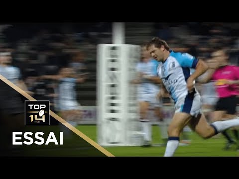 TOP 14 - Essai François STEYN (MHR) - Agen - Montpellier - J10 - Saison 2018/2019