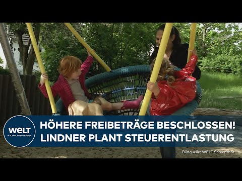 DEUTSCHLAND: Höhere Freibeträge beschlossen! Lindner verspricht 15 Milliarden Euro Steuerentlastung