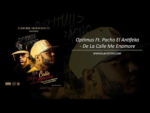 Optimus Ft  Pacho El Antifeka   De La Calle Me Enamore www elbufeton com