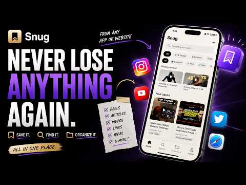 Snug: Save & Organize Anything video thumbnail