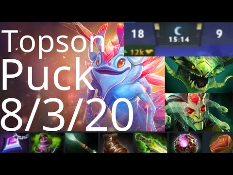 Topson Puck vs Viper, Medusa, Mars - OG vs Nigma g3 DPC dota2