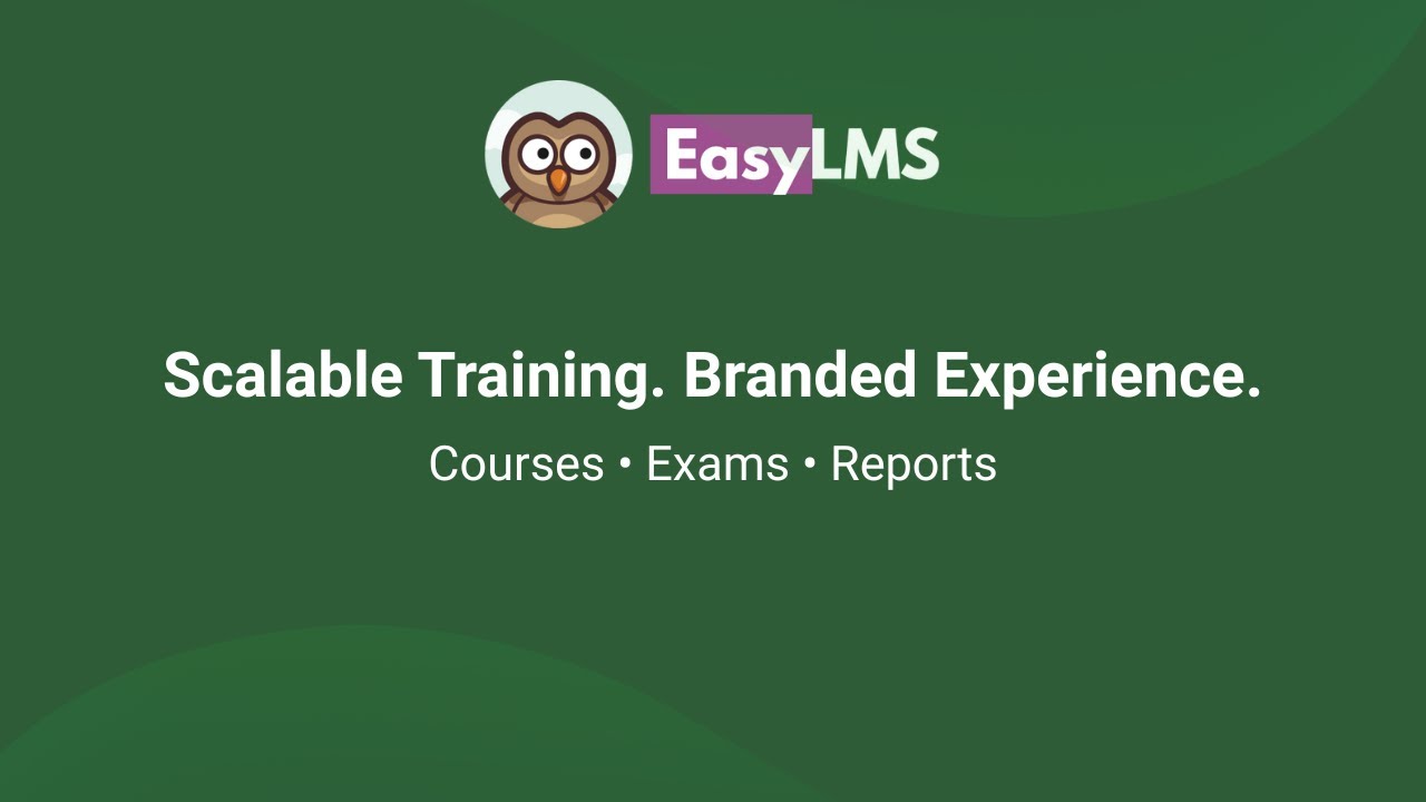 Easy LMS Demo | Scalable, Branded Learning Without the Complexity