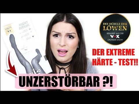 UNZERSTÖRBARE STRUMPFHOSE aus DIE HÖHLE DER LÖWEN - LIVE TEST l Sara Desideria
