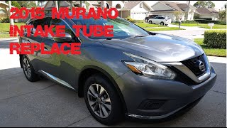 2015 Nissan Murano Intake tube replacement