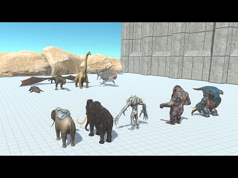 Fantasy with Dinosaurs,reptiles & aquatic vs Infernal, primates with alien & mammals - ARBS