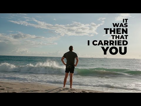 Footprints in sand Poem