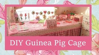 DIY Guinea Pig Cage Tutorial