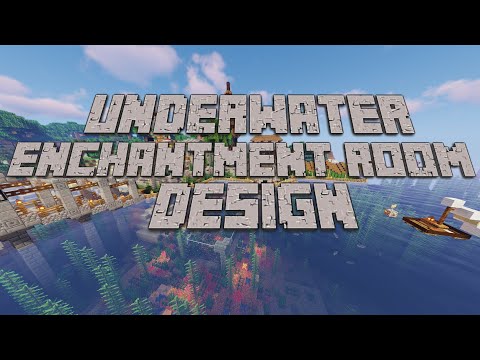 Insane Minecraft Underwater Enchantment Room Design